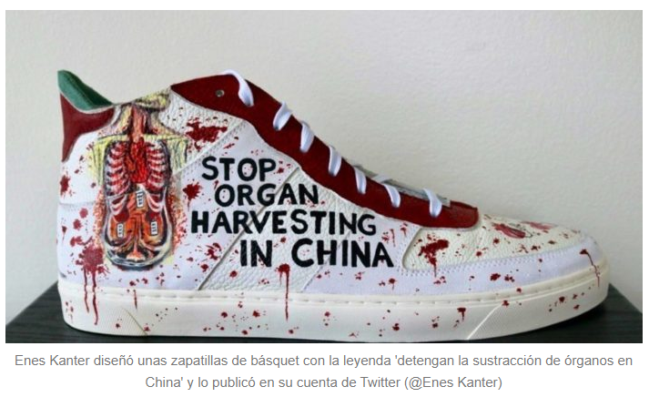  “Detengan la sustracción forzada de órganos en China”: Enes Kanter del Boston Celtics denuncia otro genocidio