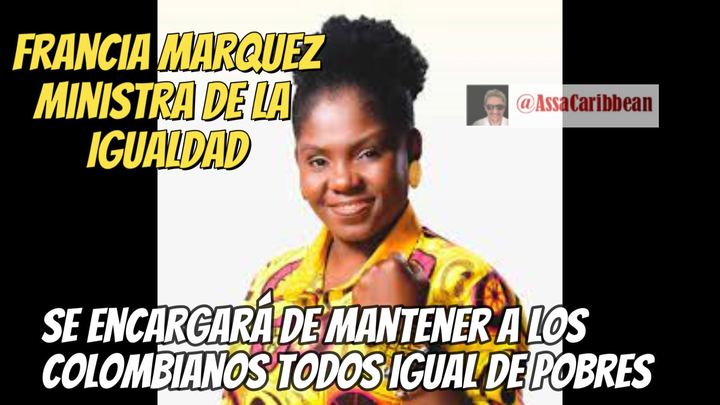 Ministra de la igualdad en Colombia