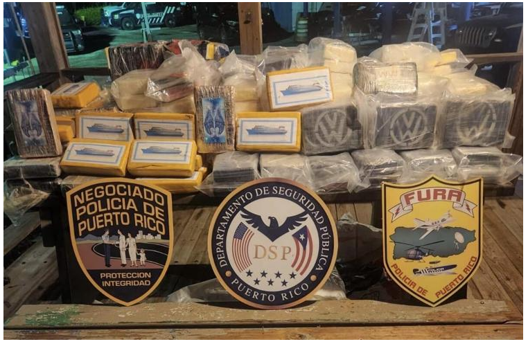 Policía ocupa un millonario cargamento de cocaína en Cabo Rojo